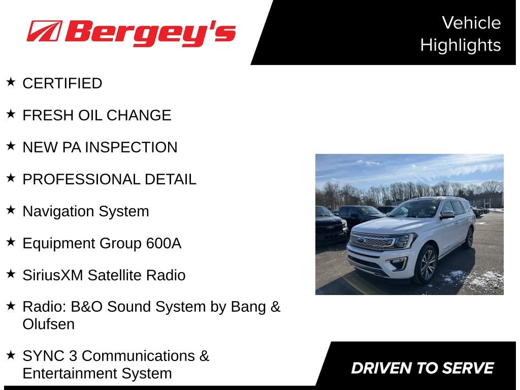 Certified 2020 Ford Expedition Platinum image 5