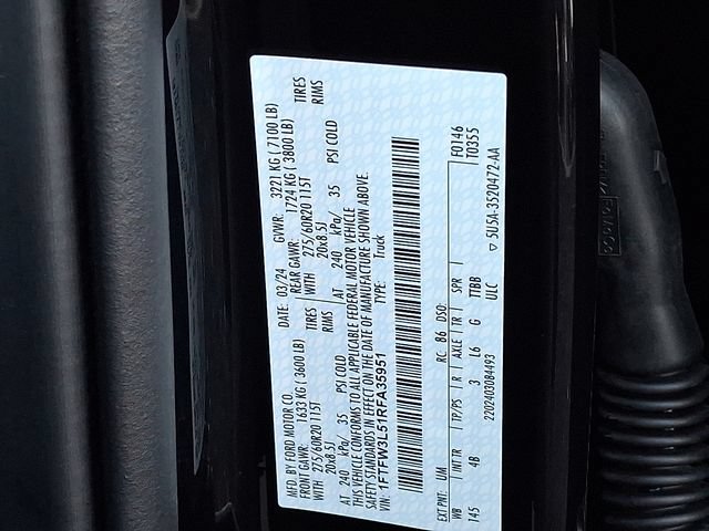 Used 2024 Ford F150 XLT w/ Equipment Group 303A High AWD/4WD image 9
