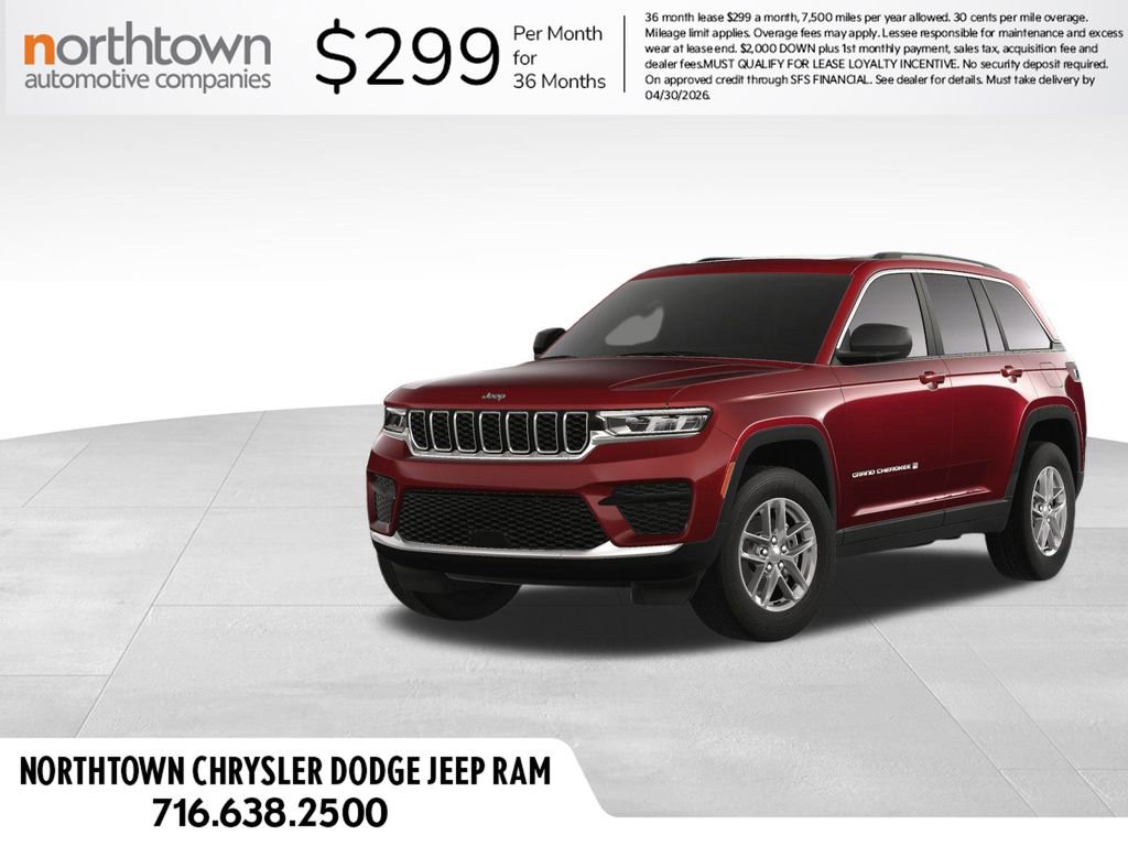 New 2025 Jeep Grand Cherokee Laredo X