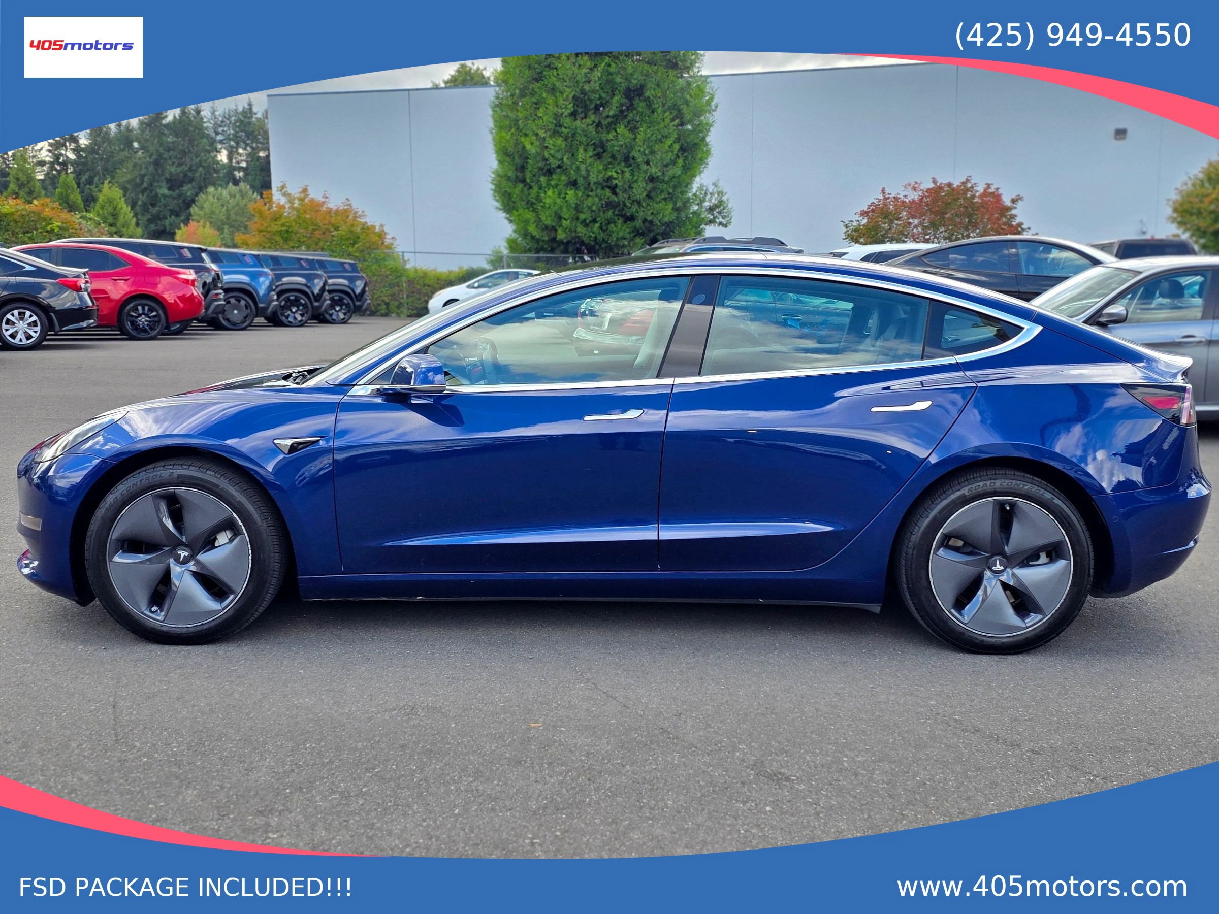Used 2019 Tesla Model 3 Long Range AWD/4WD image 6