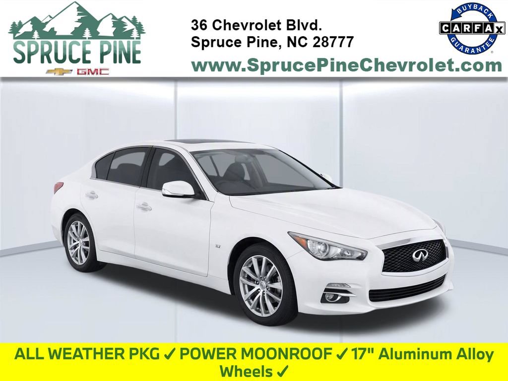 Used 2015 INFINITI Q50 Premium w/ All Weather Package