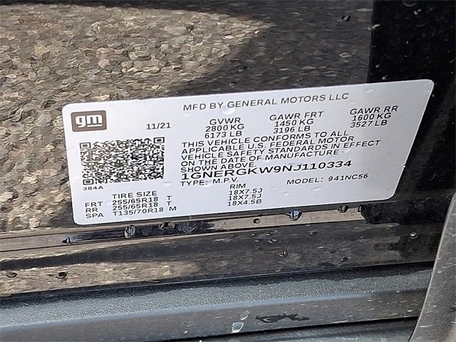 Used 2022 Chevrolet Traverse LT image 21