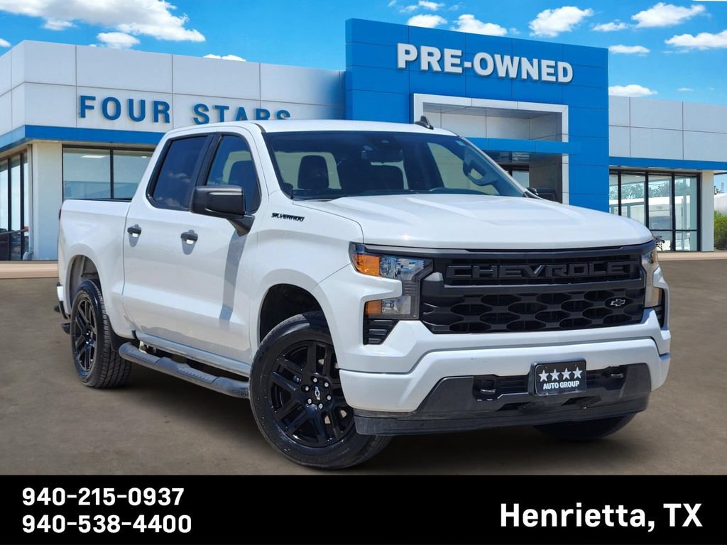 Used 2023 Chevrolet Silverado 1500 Custom w/ Rally Edition