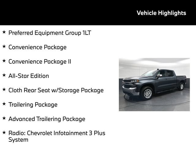 Used 2019 Chevrolet Silverado 1500 LT w/ All-Star Edition AWD/4WD image 5