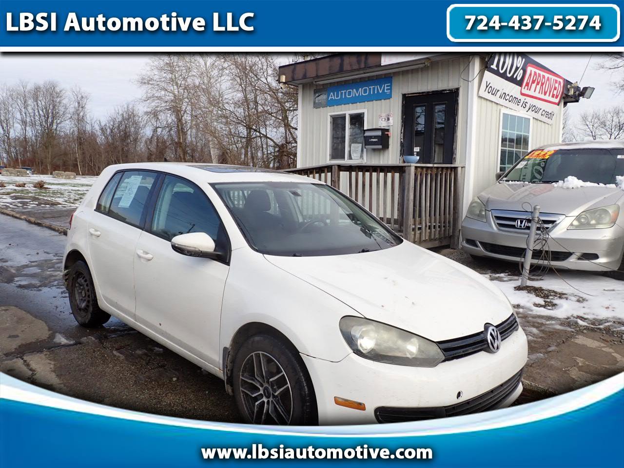 Used 2012 Volkswagen Golf 2.5L Conv & Sunroof 4 Door PZE image 1