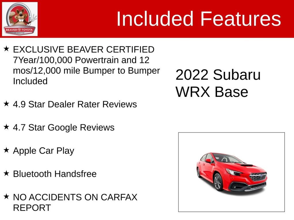 Used 2022 Subaru WRX image 4
