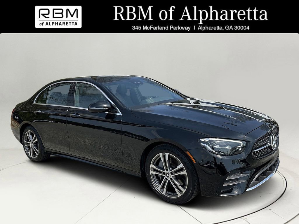Certified 2022 Mercedes-Benz E 350 4MATIC Sedan