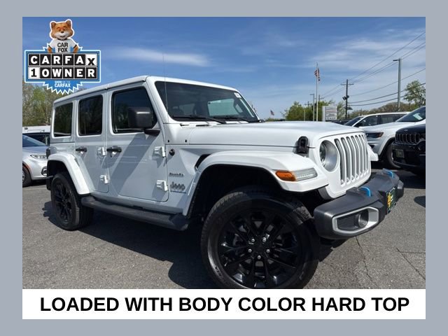 Used 2023 Jeep Wrangler Unlimited Sahara w/ Cold Weather Group AWD/4WD image 1