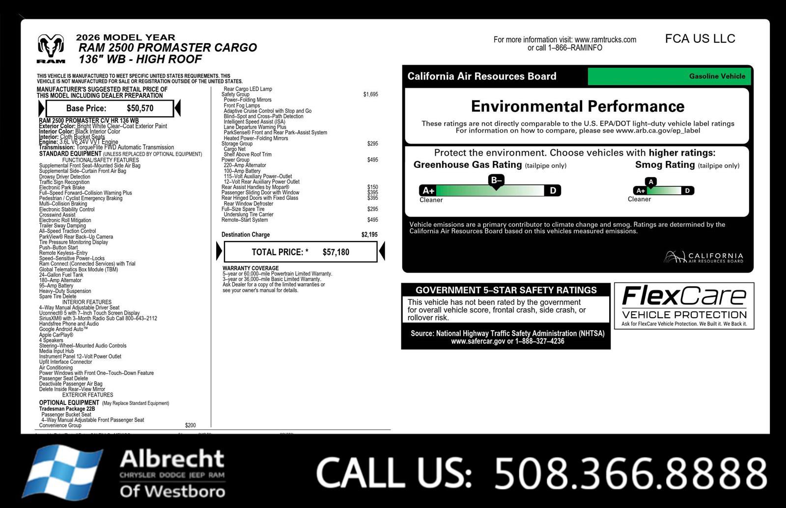 New 2026 RAM ProMaster 2500 w/ Safety Group image 13