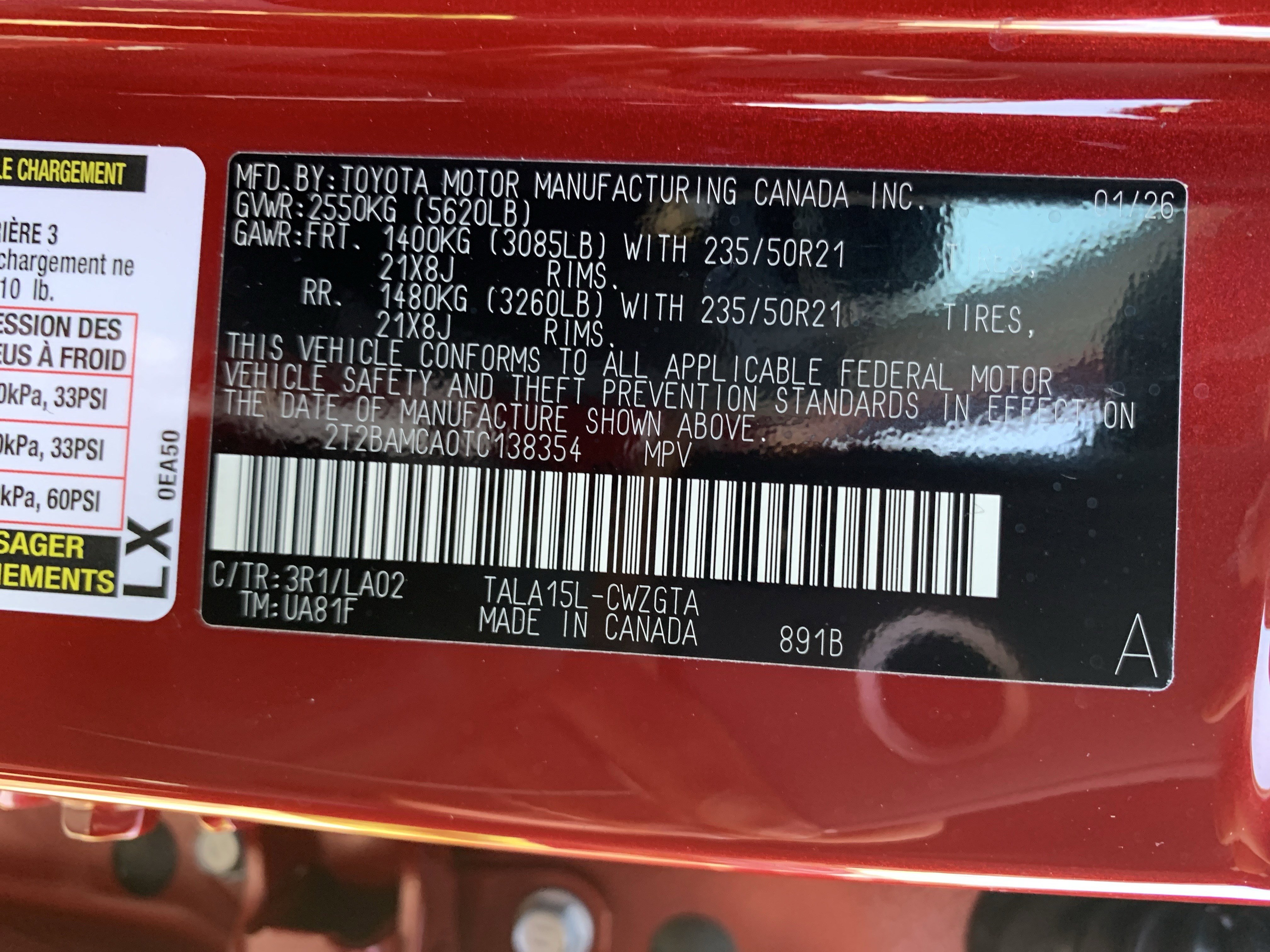 Certified 2026 Lexus RX 350 AWD image 36