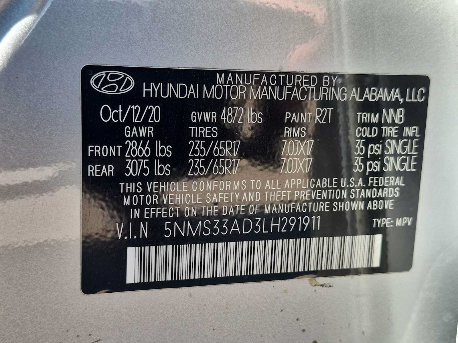 Used 2020 Hyundai Santa Fe SEL FWD image 34