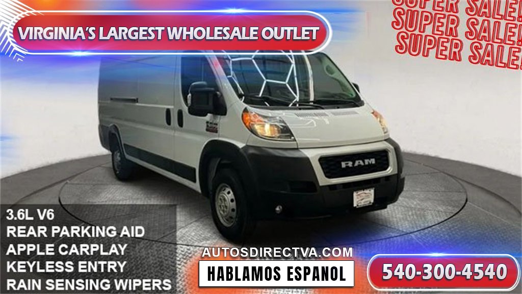 Used 2022 RAM ProMaster 3500 w/ Premium Convenience Group