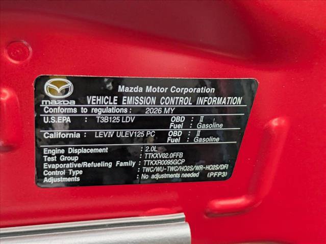 New 2026 MAZDA MX-5 Miata RF Grand Touring w/ Weather Package RWD image 16