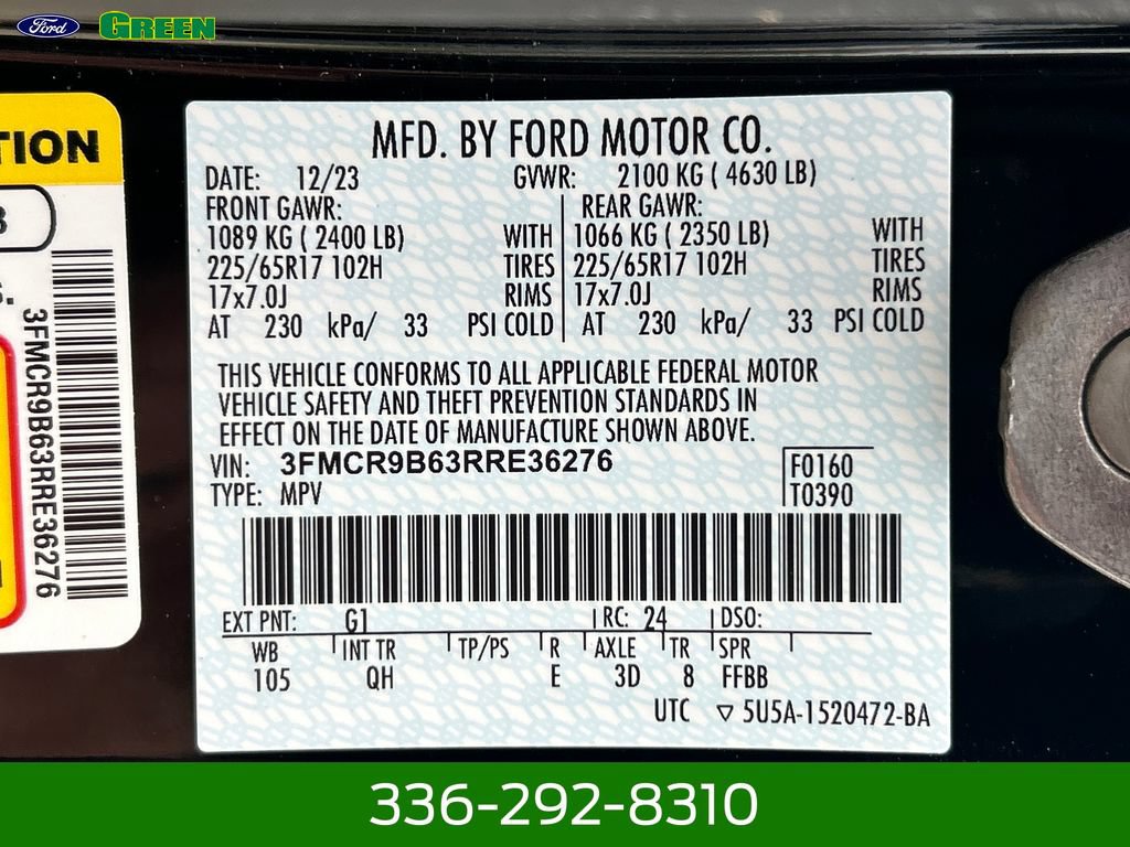 Used 2024 Ford Bronco Sport Big Bend AWD/4WD image 10