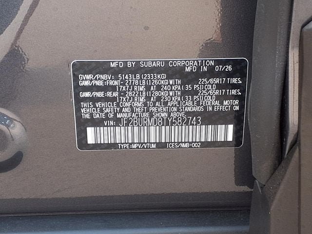 New 2026 Subaru Outback Wilderness AWD/4WD image 10