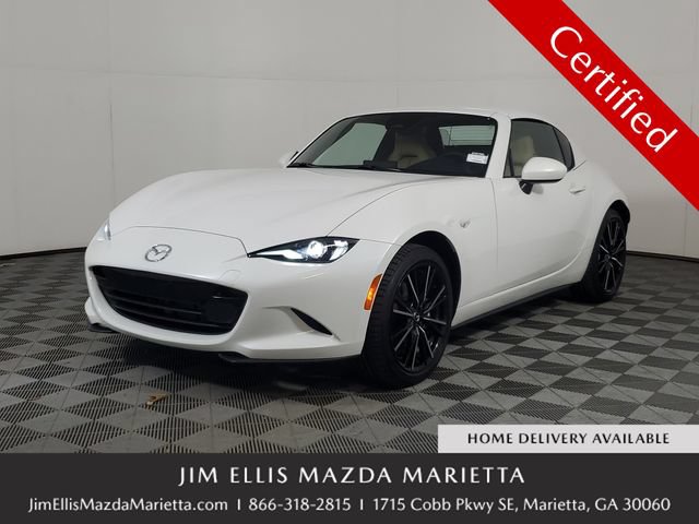 Used 2025 MAZDA MX-5 Miata RF Grand Touring RWD video 1