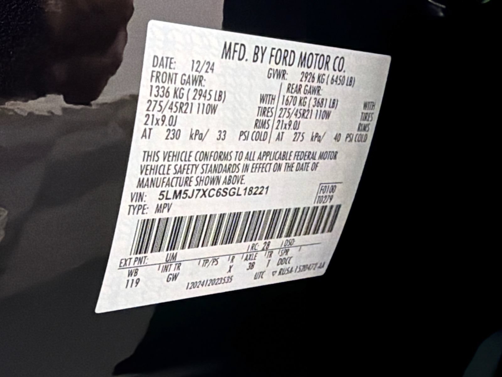 Used 2025 Lincoln Aviator Reserve AWD/4WD image 19