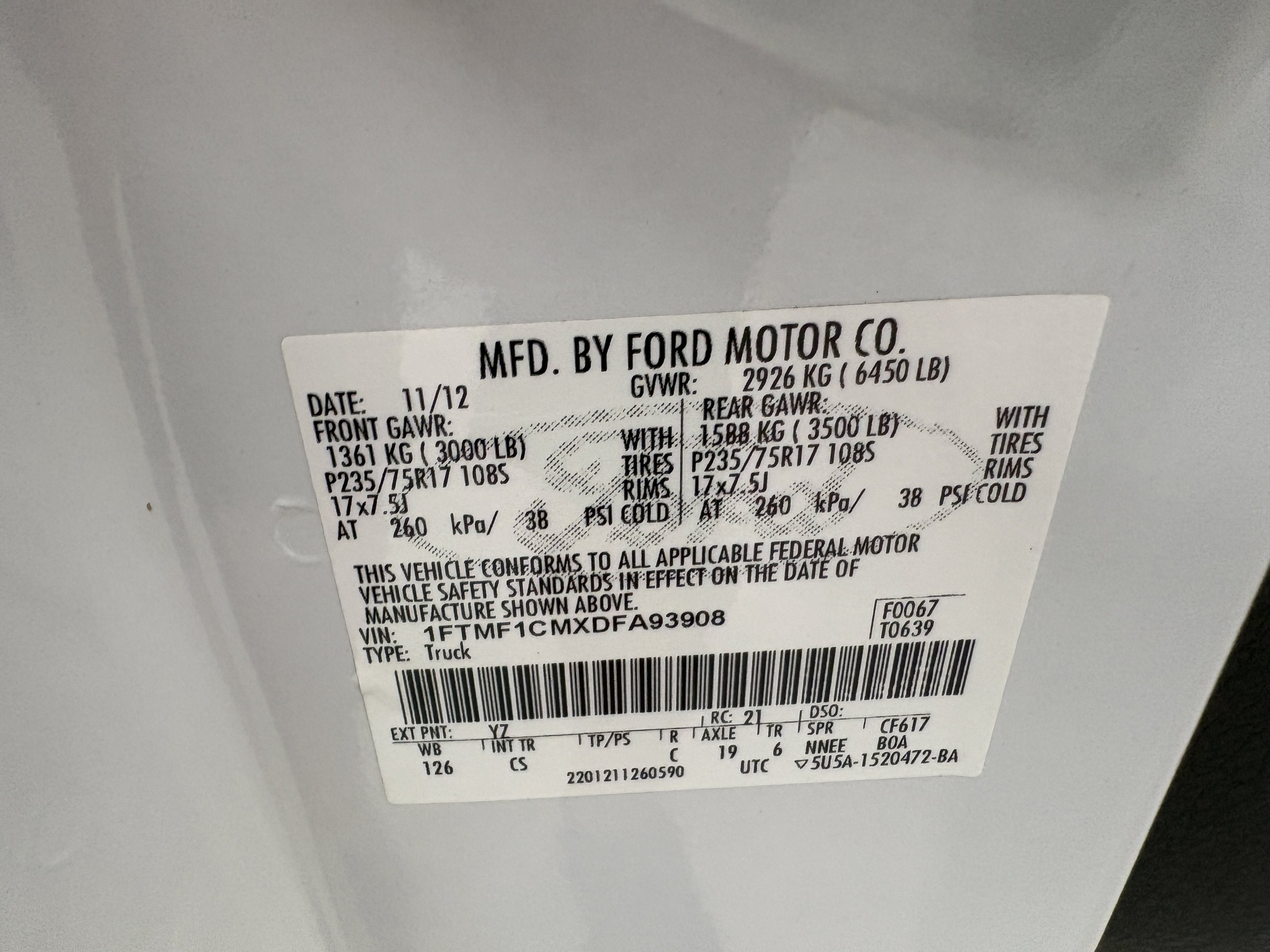 Used 2013 Ford F150 XL w/ Mid Equipment Group RWD image 27