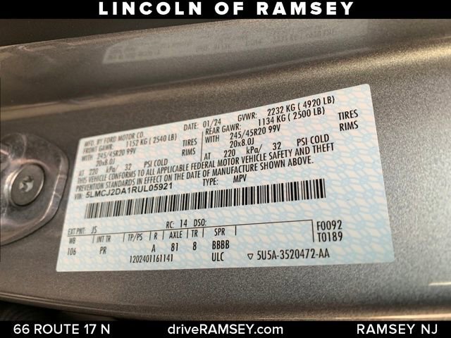 Used 2024 Lincoln Corsair Reserve w/ Equipment Group 201A image 29