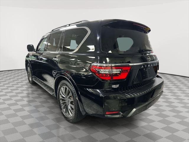 Used 2021 Nissan Armada Platinum w/ Captain's Chairs Package AWD/4WD image 5