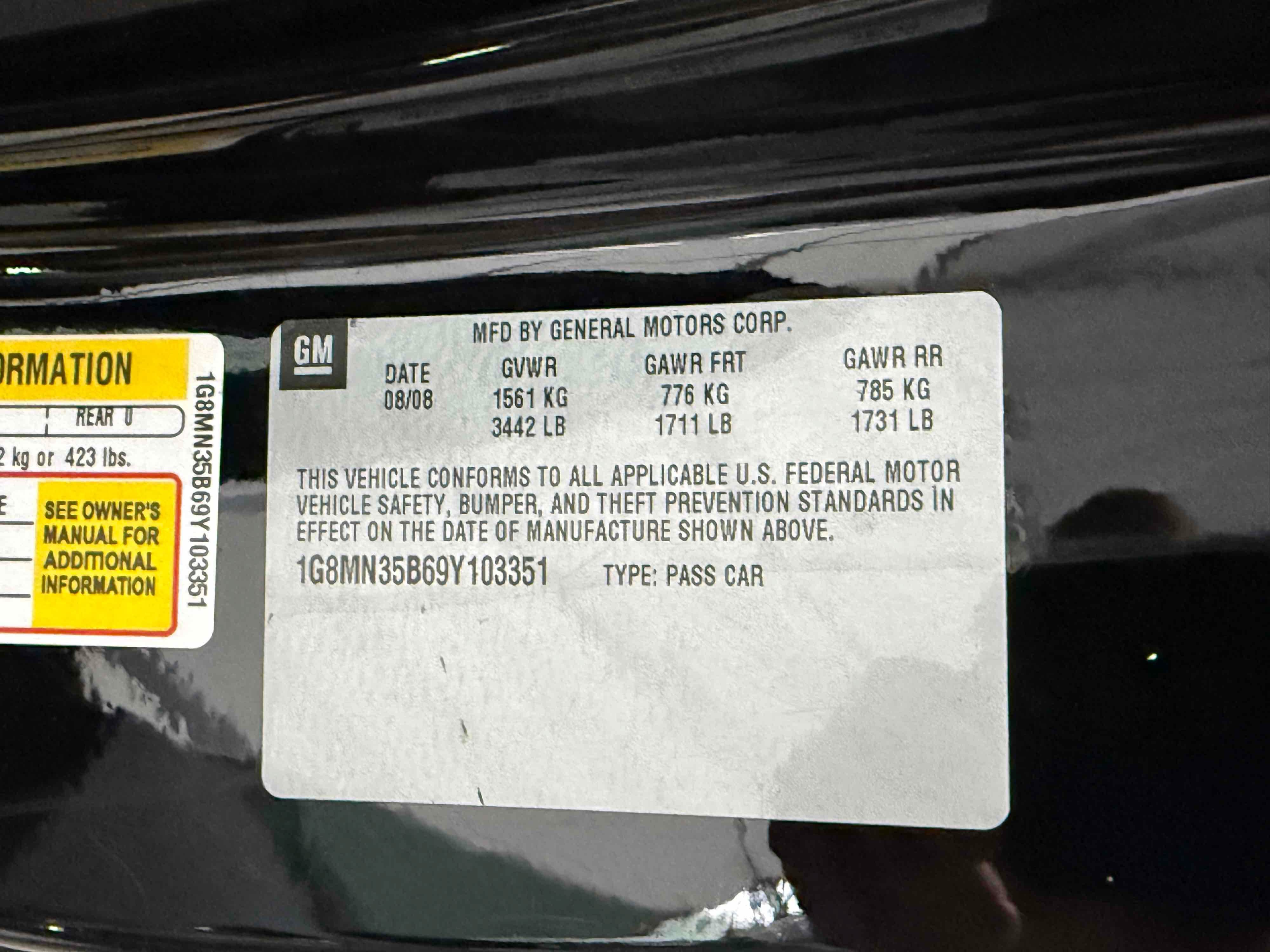 Used 2009 Saturn Sky w/ Premium Trim Package RWD image 13