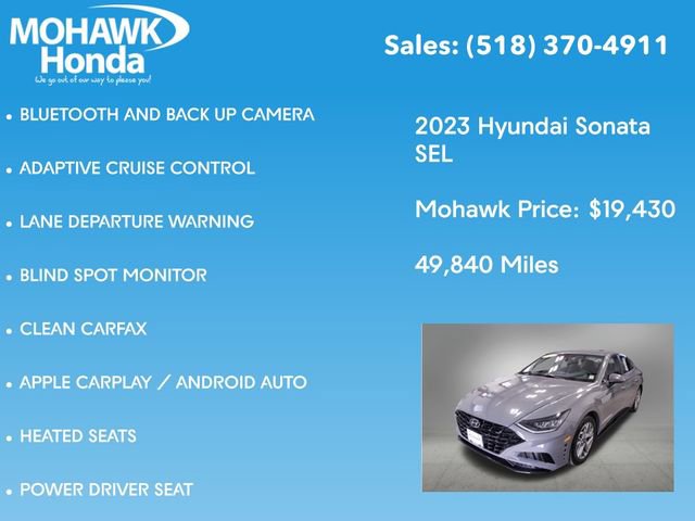 Used 2023 Hyundai Sonata SEL image 7