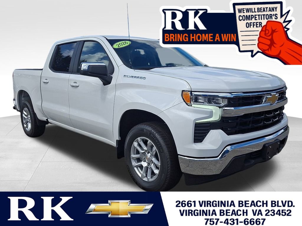 New 2026 Chevrolet Silverado 1500 LT