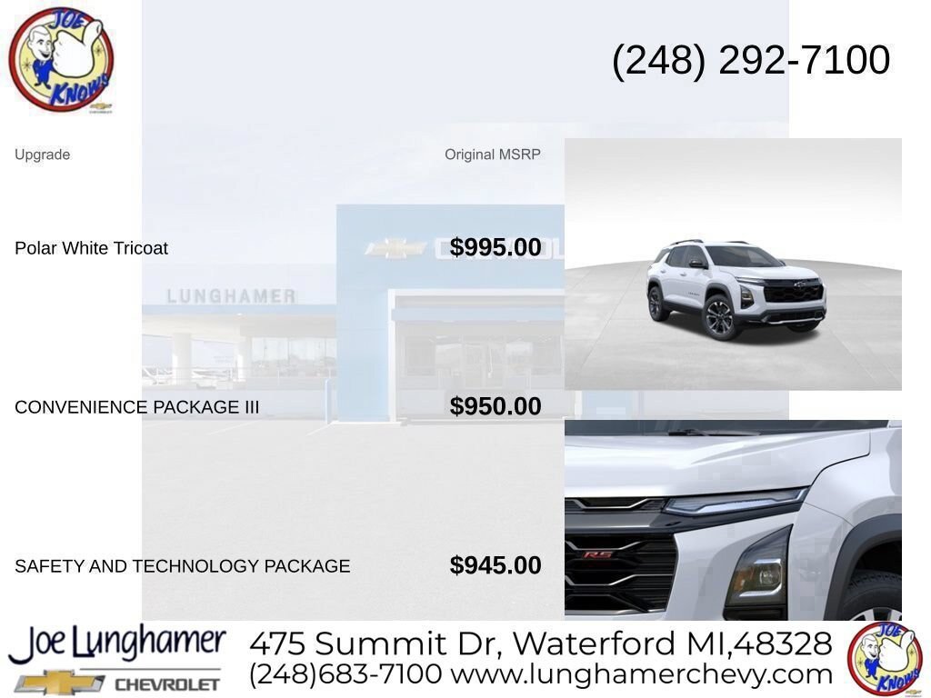 New 2026 Chevrolet Equinox RS w/ Convenience Package III AWD/4WD image 18