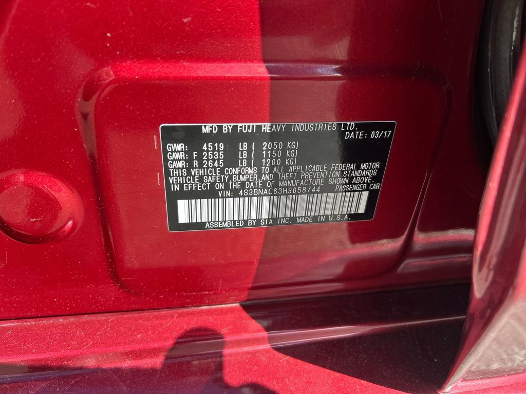Used 2017 Subaru Legacy 2.5i Premium AWD/4WD image 15
