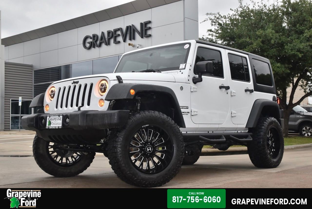 Used 2016 Jeep Wrangler Unlimited Sport w/ Quick Order Package 24S