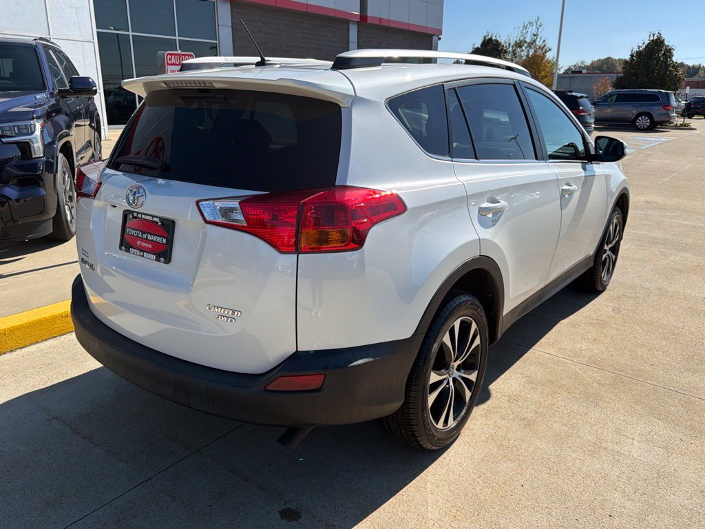Used 2015 Toyota RAV4 Limited w/ Technology Package AWD/4WD image 4