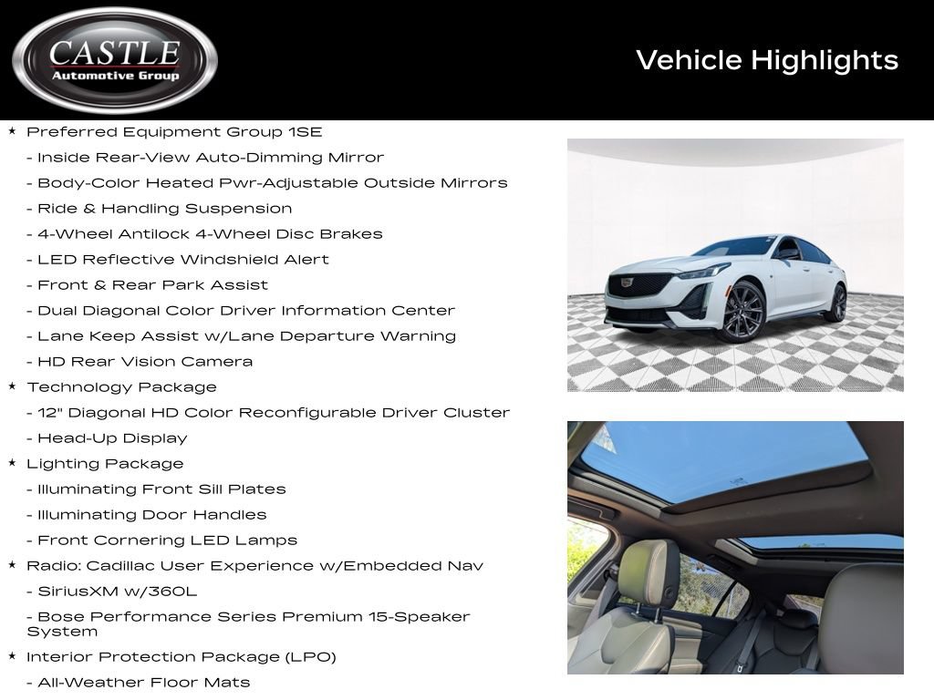 Used 2024 Cadillac CT5 Sport AWD/4WD image 4