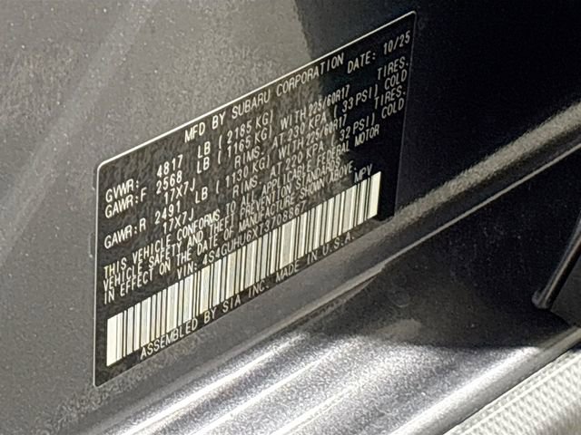 New 2026 Subaru Crosstrek 2.5i Wilderness image 33