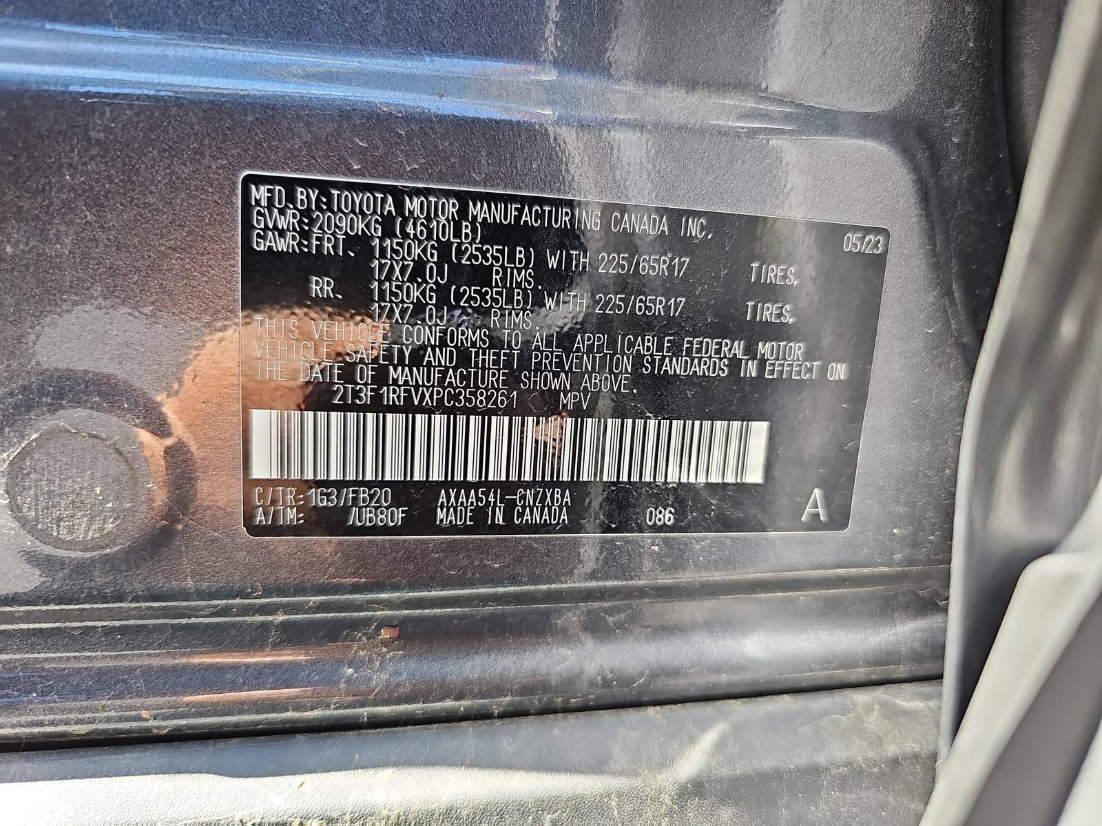 Used 2023 Toyota RAV4 LE AWD/4WD image 16