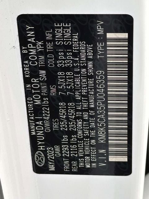 Used 2023 Hyundai Kona Limited w/ Cargo Package AWD/4WD image 38