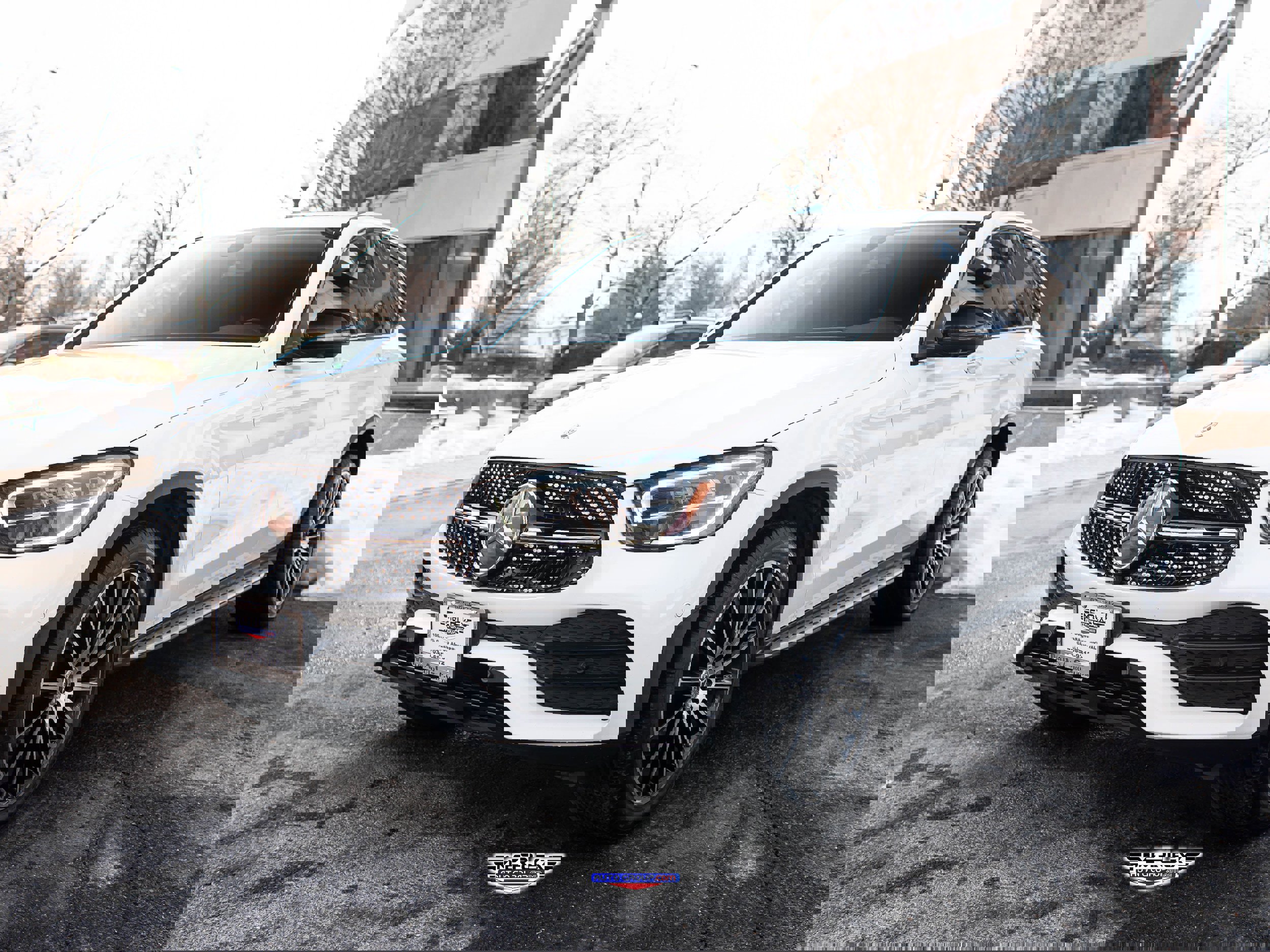 Used 2020 Mercedes-Benz GLC 300 4MATIC Coupe w/ AMG Line image 3