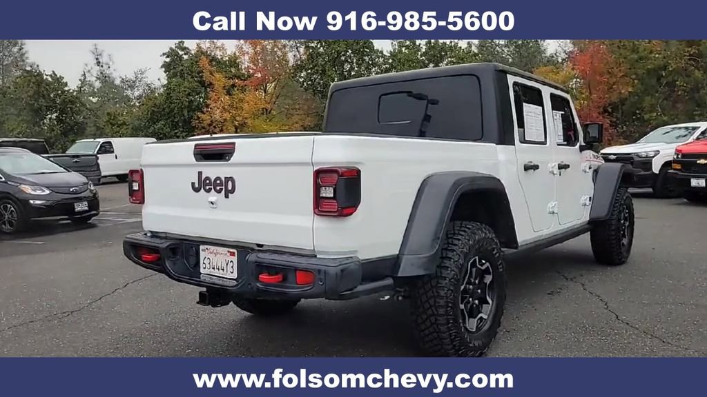 Used 2022 Jeep Gladiator Rubicon w/ LED Lighting Group image 10