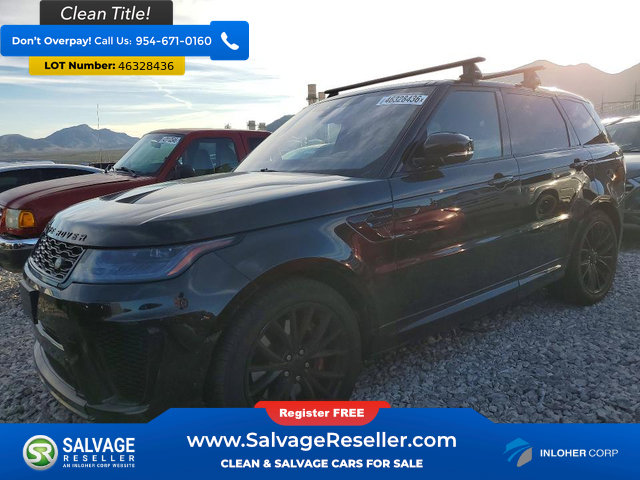 Used 2020 Land Rover Range Rover Sport SVR AWD/4WD image 1