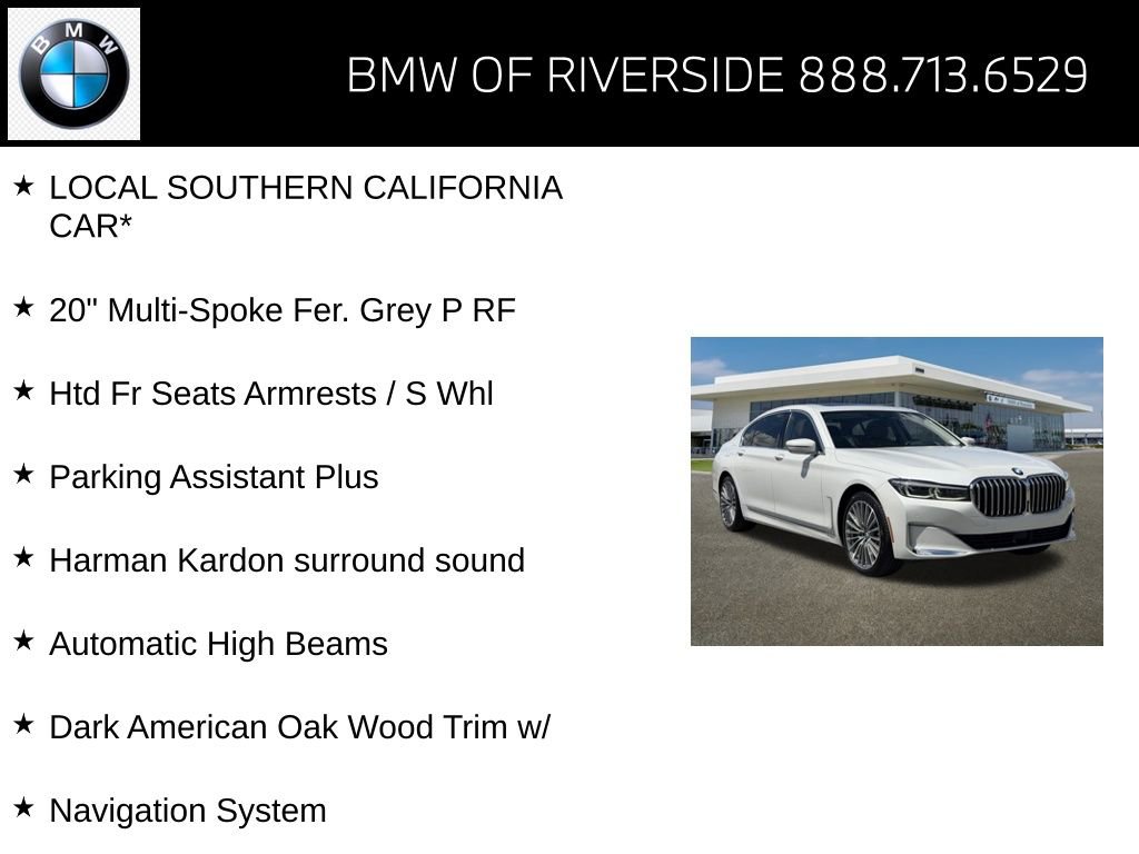 Certified 2022 BMW 750i xDrive image 15