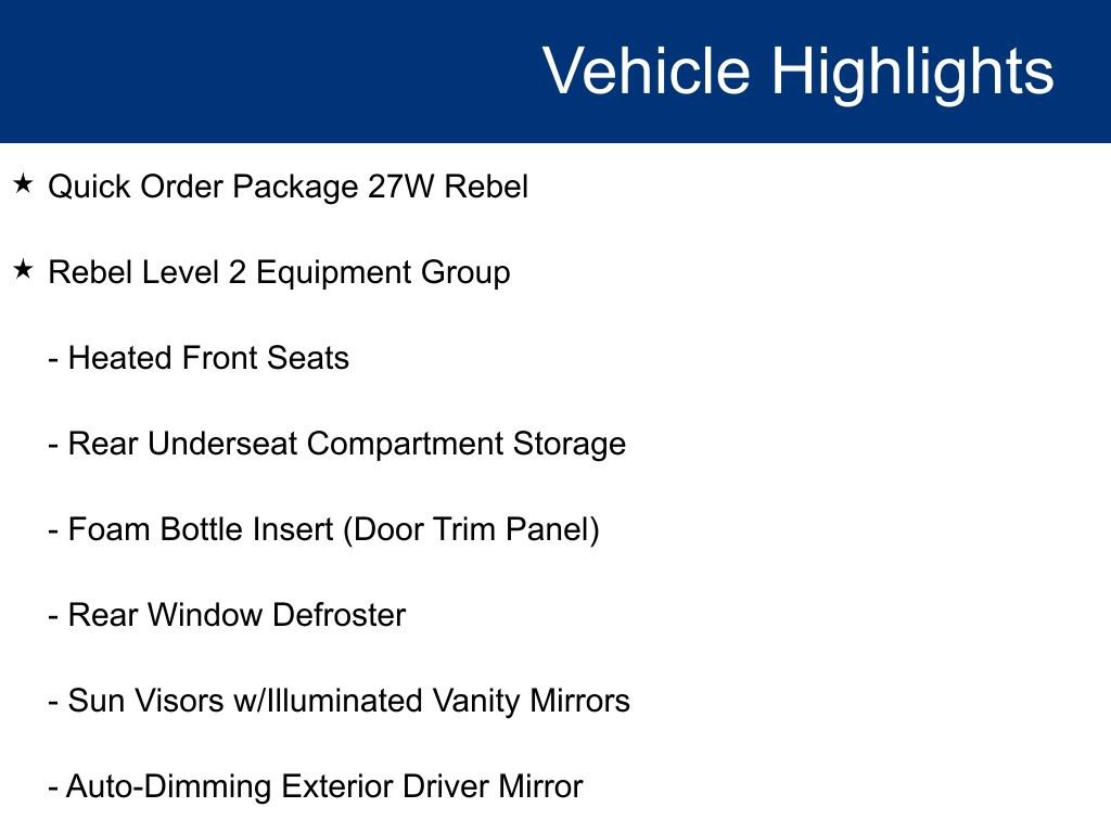 Used 2021 RAM 1500 Rebel w/ Rebel Level 2 Equipment Group image 16