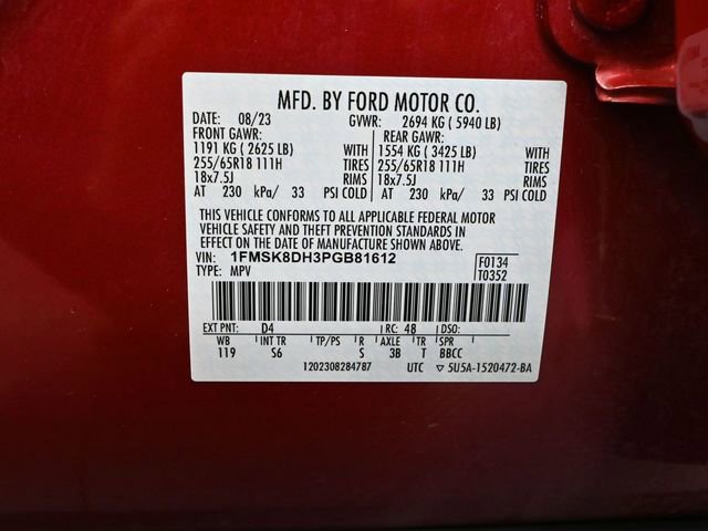 Used 2023 Ford Explorer XLT w/ Equipment Group 202A image 53