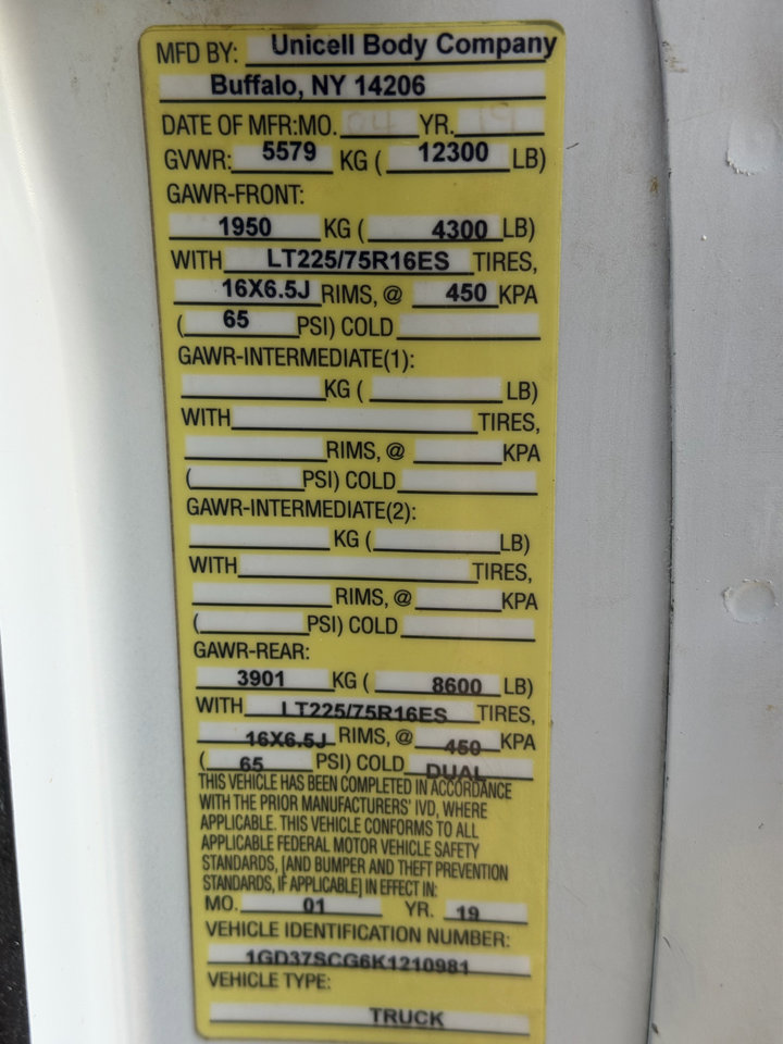 Used 2019 GMC Savana 3500 w/ Power Convenience Package image 26