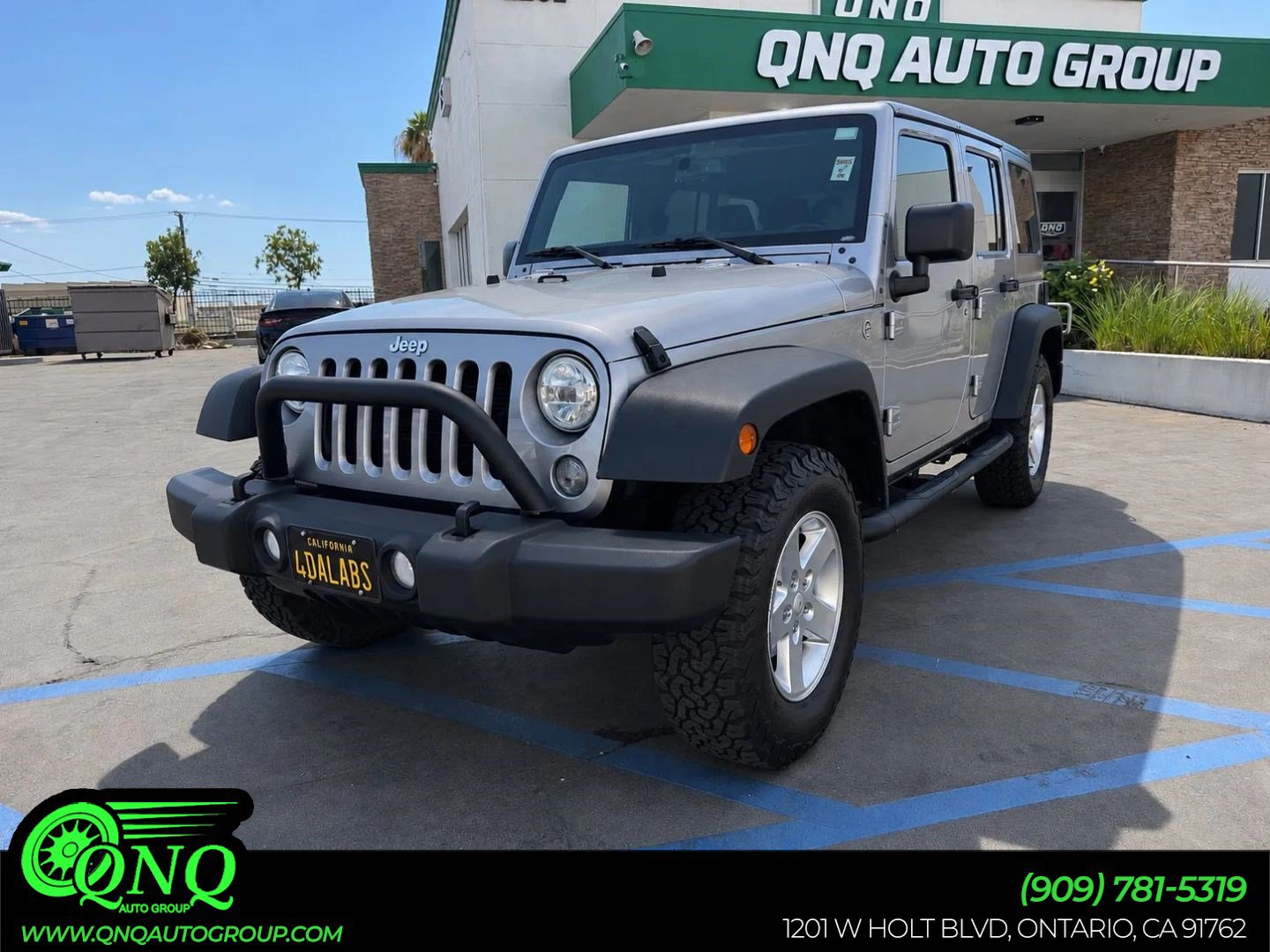 Used 2015 Jeep Wrangler Unlimited Sport w/ Quick Order Package 24S