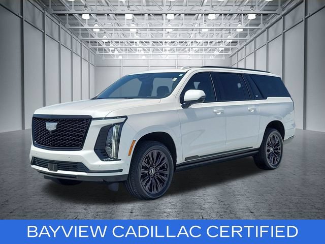 Certified 2025 Cadillac Escalade ESV Sport w/ LPO, ONYX Package