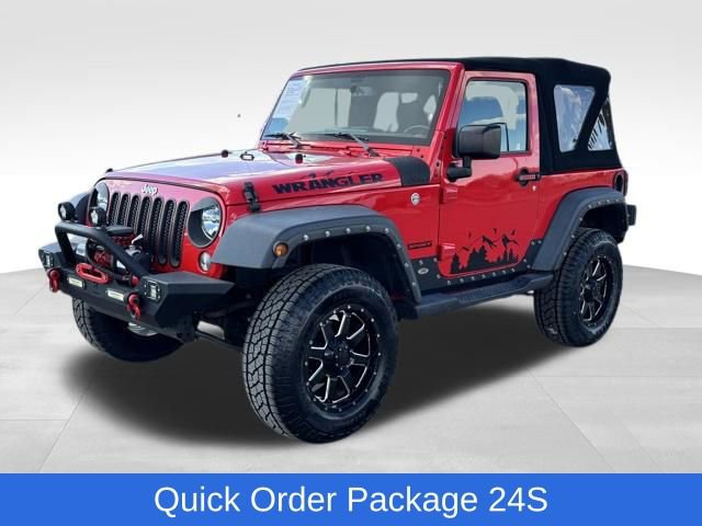 Certified 2017 Jeep Wrangler Sport w/ Quick Order Package 24S