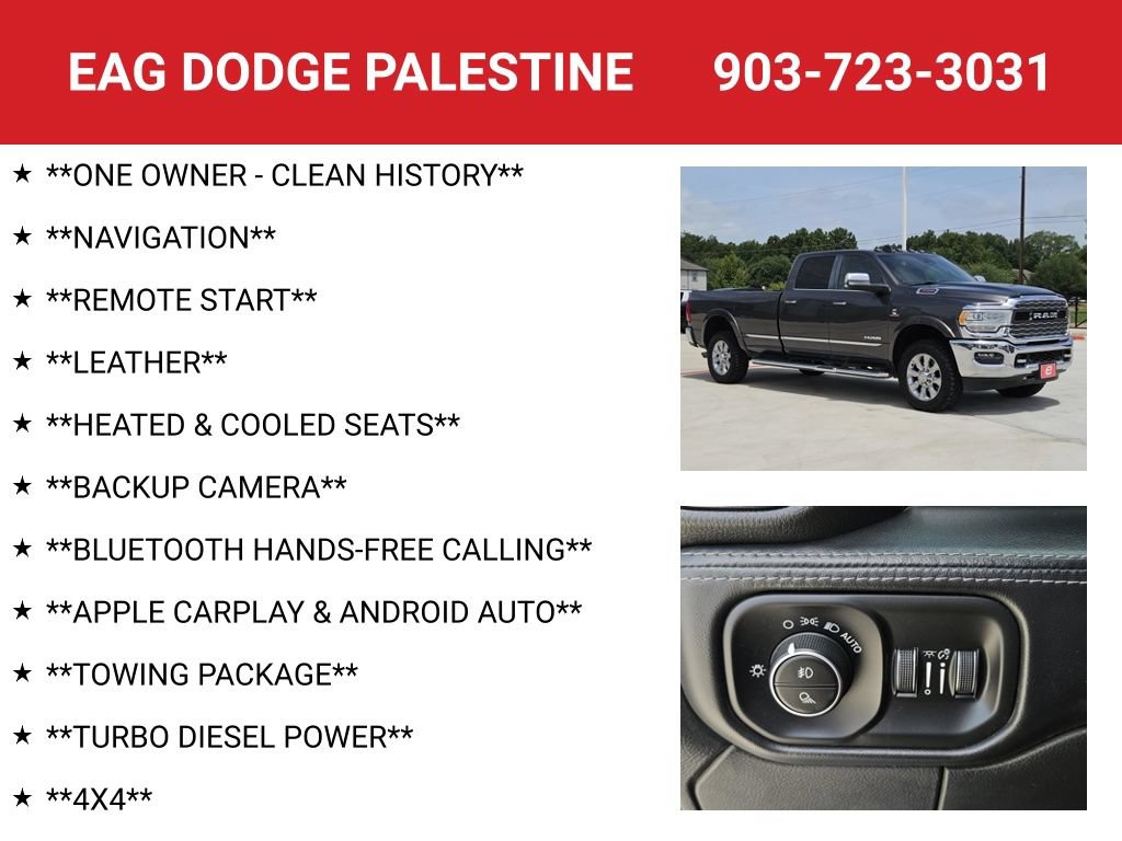 Used 2022 RAM 3500 Limited AWD/4WD image 4