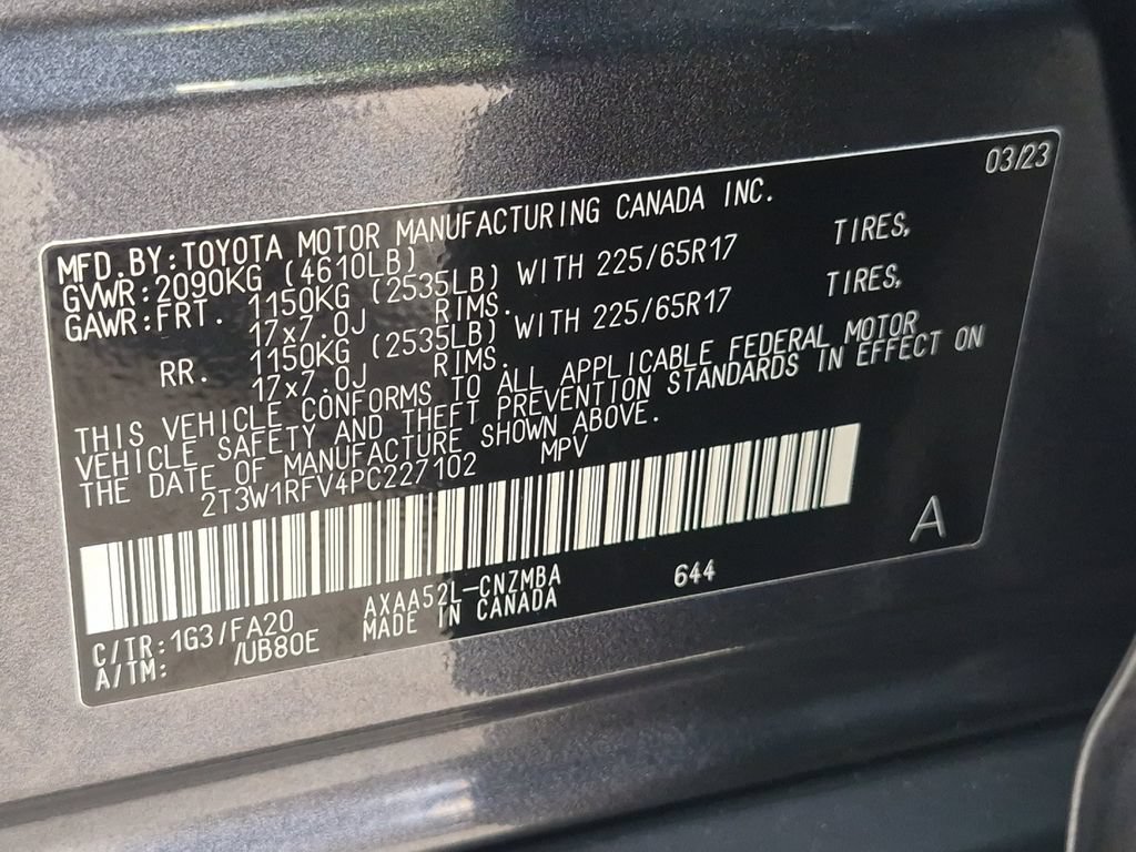 Certified 2023 Toyota RAV4 XLE w/ Convenience Package FWD image 29