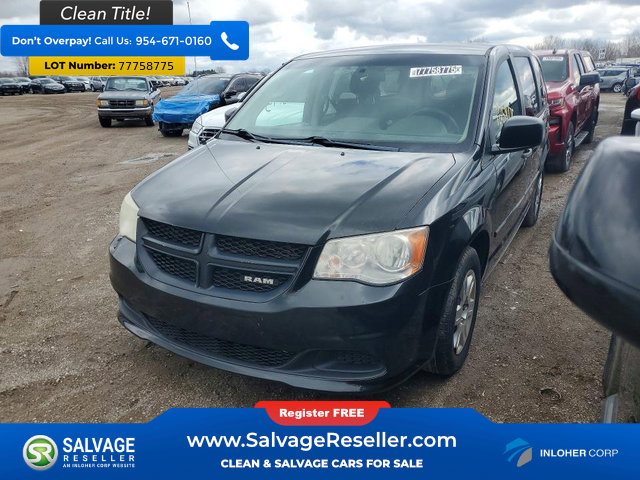 Used 2013 RAM C/V Tradesman