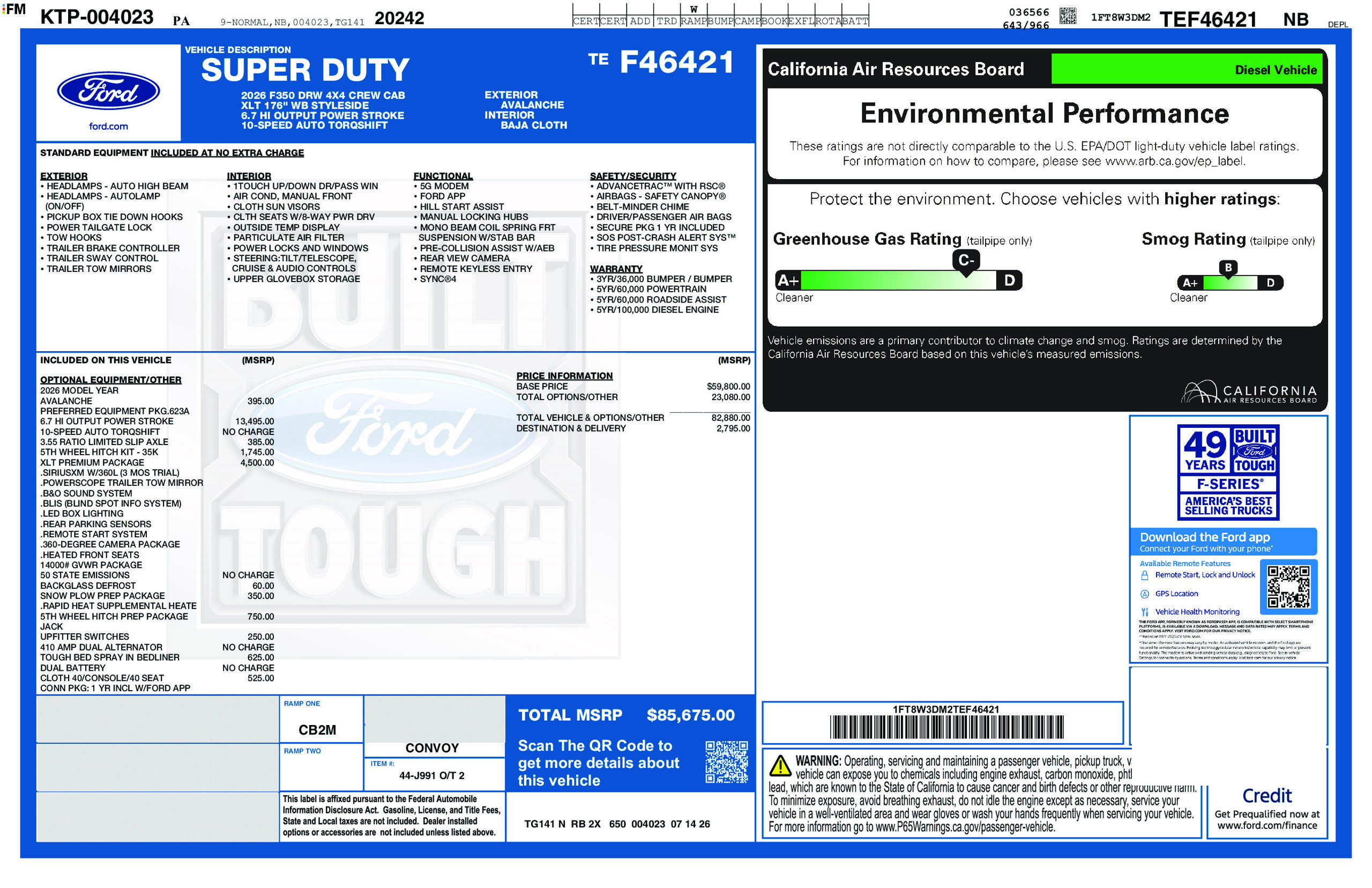 New 2026 Ford F350 XLT w/ XLT Premium Package AWD/4WD image 6