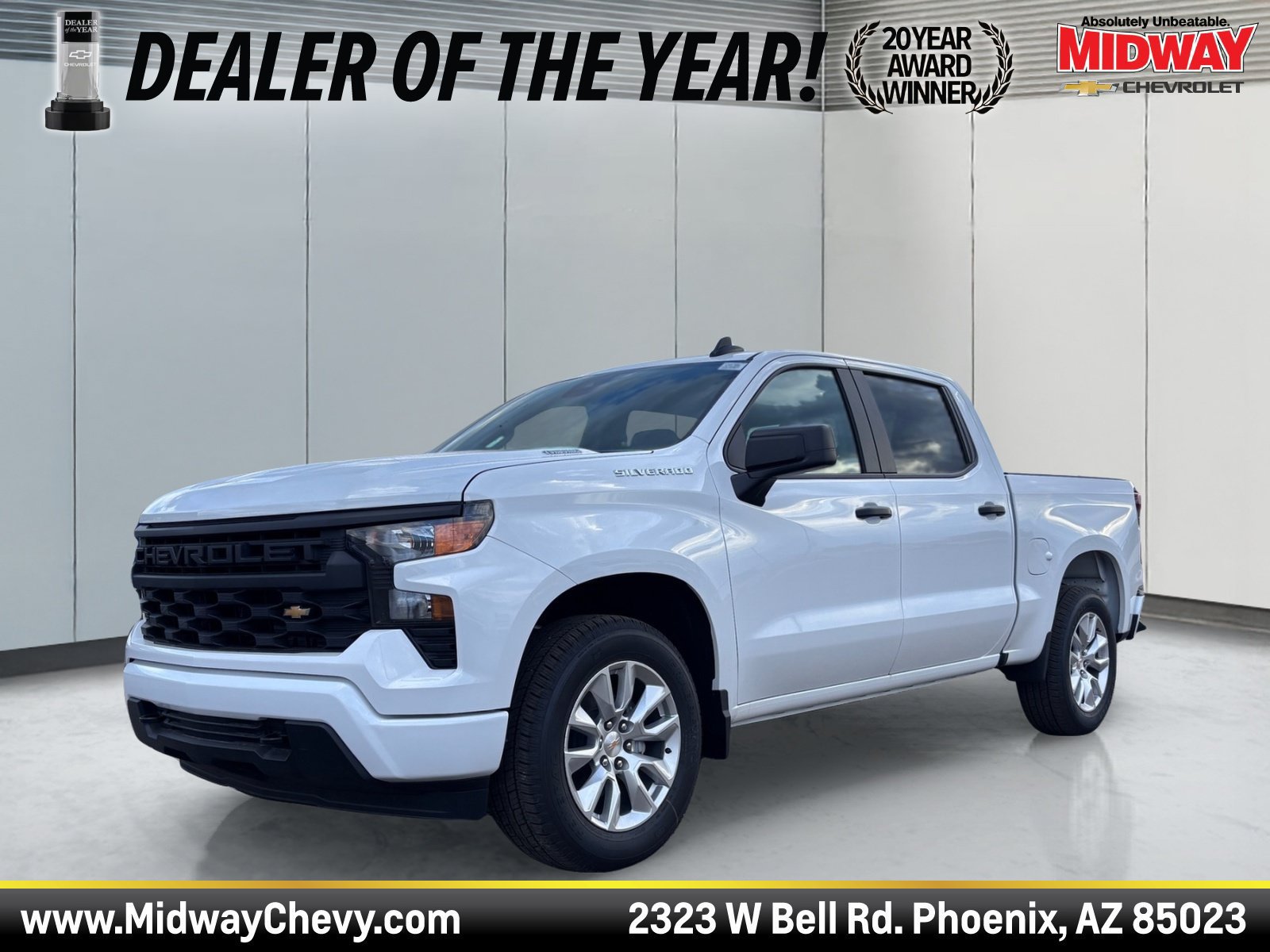 New 2026 Chevrolet Silverado 1500 Custom RWD image 1